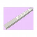 E-Dustry Inc e-dustry EPS-H01605NVG 5 Outlet Hardwired Power Strip; 16 in. - Beige EPS-H01605NVG